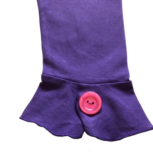 Unicorn Farm Purple Ruffle Leggings - Picture 2 of 5